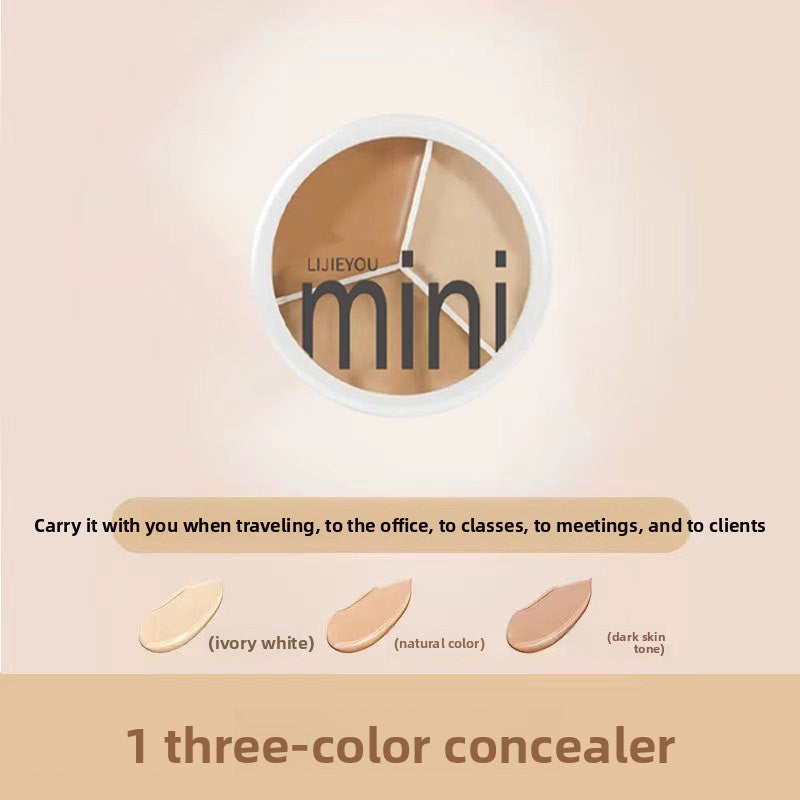 Three-Color Concealer Palette